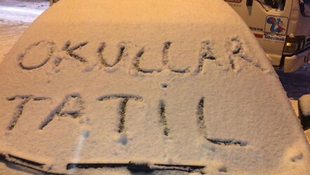 Bugün okullar tatil mi 12 Şubat Çarşamba? Kar tatili verilen il ve ilçeler belli oldu - haberler