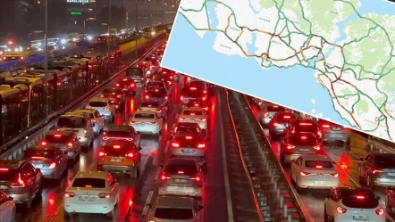 İstanbul trafiğinde kar tatili etkisi! - Gündem