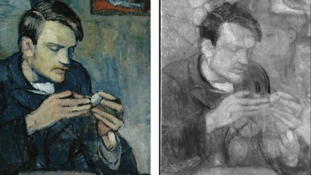 Picasso eserinde esrarengiz kadın! Tablonun içindeki resim ortaya çıktı - kultur-sanat
