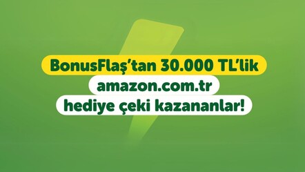 Garanti BonusFlaş çekiliş sonuçları açıklandı! 30 bin TL'lik Amazon hediye çeki kazananları belli oldu - ekonomi