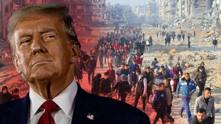 Trump'tan 'Gazze'de tehcir' tehdidi: Yarın sert bir tavır alacağım - dunya