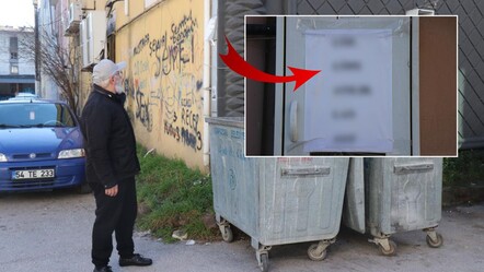 Yerlere çöp atanlara kızdı! Her yere bu yazıyı astı - dunya