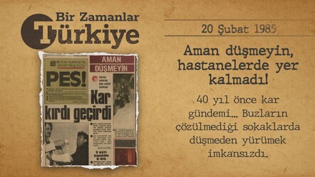 BİR ZAMANLAR TÜRKİYE — Aman düşmeyin, hastanelerde yer kalmadı! - gundem