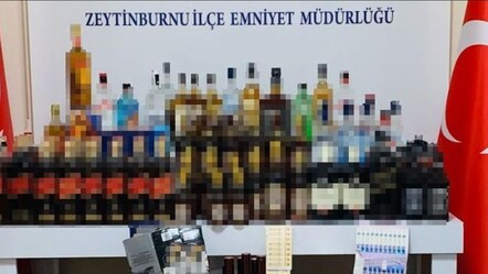 İstanbul'da sahte alkol satanlara operasyon! - gundem