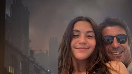 Lüks otelde çıkan yangın ortalığı ayağa kaldırdı! İbrahim Kutluay ile kızı da oradaydı... - magazin