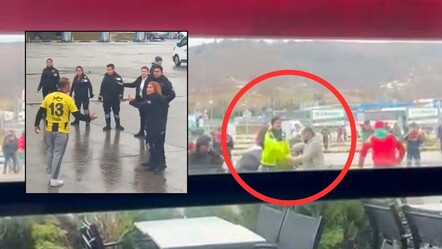 Mola yeri savaş alanına döndü! Fenerbahçe ve Amedspor taraftarları birbirlerine girdi - yasam