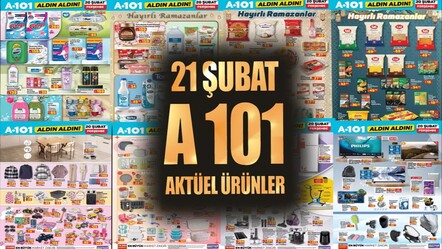 20 Şubat Perşembe A101 aktüel ürün kataloğu! A101'de bu hafta neler var? - haberler