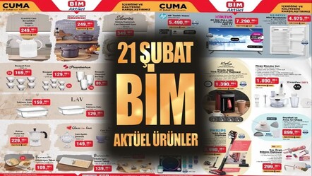 21 şubat bim kataloğu 2025! Bim'e hangi ürünler gelecek? - haberler