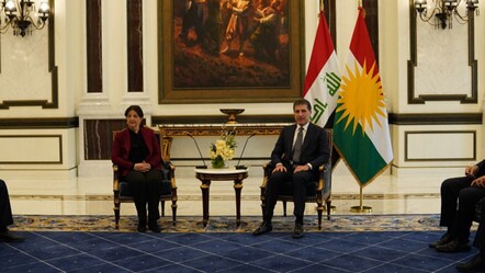 DEM Parti İmralı Heyeti, IKBY Başkanı Neçirvan Barzani ile bir araya geldi - gundem