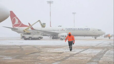 İstanbul ve Sabiha Gökçen Havalimanında yoğun kar yağışı kararı! 3 gün boyunca uçuşlar iptal edildi - gundem