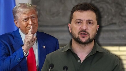 Zelenskiy'den Trump'a sert tepki: