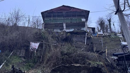 Zonguldak'ta heyelan meydana geldi! Bölgedeki evler tahliye edildi - gundem