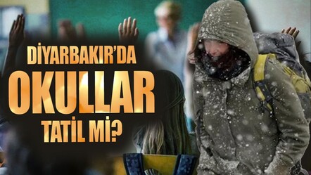 Diyarbakır'da kar tatili var mı son dakika? 20-21 Şubat 2025 kar tatili açıklaması - haberler