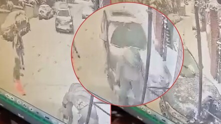 Kedi severken gelen kaza! Beykoz'da karlı yolda kontrolden çıkan araç bir kişiye çarptı - gundem