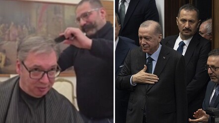 Sırbistan Cumhurbaşkanı Vucic'ten berberde ilginç sözler! 