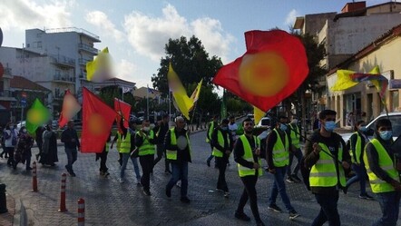 Atina’da büyük skandal: Terör örgütü PKK mitingine Yunan polisi destek verdi! - gundem