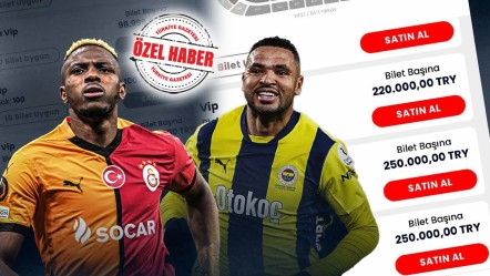 Derbi karaborsa rekoru kırdı! Galatasaray-Fenerbahçe maç bileti için 250 bin TL istediler - Ekonomi