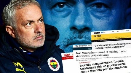 Avrupa, Mourinho'nun 'maymun' benzetmesini konuşuyor! "Türkiye'de büyük yangın" - Spor