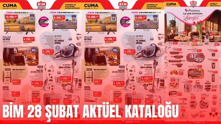 BİM 28 Şubat aktüel kataloğu yayınlandı! Bu Cuma BİM’e ne gelecek? İşte Bim 28 Şubat aktüel ürünleri - haberler
