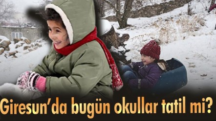 Giresun'da bugün okullar tatil mi? 26 Şubat Giresun'da okullar var mı? - Haberler