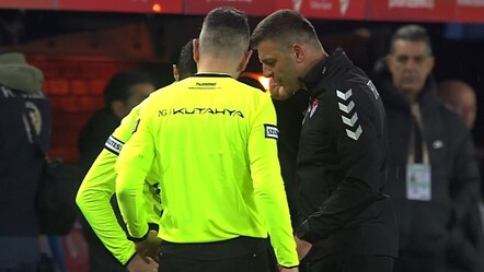 Hakem Ümit Öztürk, Trabzonspor - Rizespor maçına devam edemedi! - spor