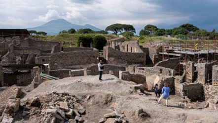 Yerin altında gizemli villa! Pompei Antik Kenti'nde ortaya çıktı - Kültür - Sanat