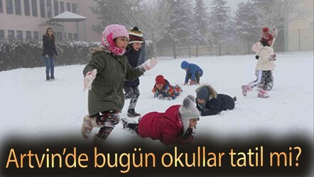 Artvin'de bugün okullar tatil mi? Valilikten son dakika açıklama geldi - haberler