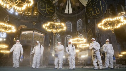 Gelenek değişmedi! Ayasofya Camii Ramazan ayına gül suyu ile hazırlandı - saglik