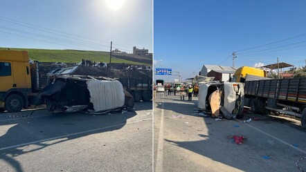 Hatay'da korkunç kaza! Ölü ve yaralılar var - gundem