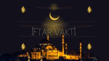 İftara kaç saat kaldı? 1 Mart Cumartesi güncel iftar saatleri ve imsakiye 2025 - haberler