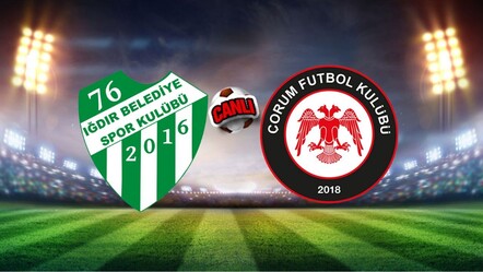 Iğdır FK Çorum Belediyespor maçı saat kaçta, hangi kanalda? Şifresiz izleme seçeneği belli oldu - haberler