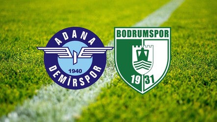 Muhtemel ilk 11'ler belli oldu: Adana Demirspor Bodrumspor maçı ne zaman, saat kaçta, hangi kanalda?  - haberler