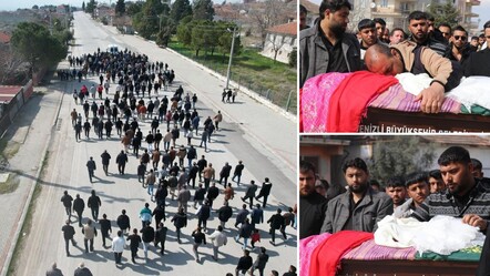 4 yaşındaki Nazlı'ya son veda: Mahalleli cenazeye akın etti, gözyaşları sel oldu - gundem