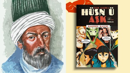 “Hüsn ü Aşk”a sıra dışı adaptasyon! Şeyh Galib’in şaheseri çizgi roman oldu - kultur-sanat