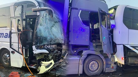 Tır, tanker, yolcu otobüsü! Zincirleme kazada ölü ve yaralılar var - gundem