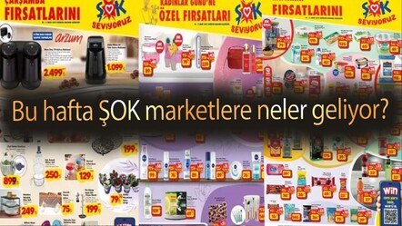 Bu hafta ŞOK marketlere neler geliyor? ŞOK Aktüel 5-11 Mart 2025 kataloğu yayınlandı - haberler