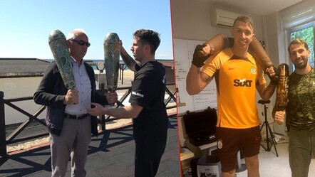 Muslera da sporla çalıştı! Osmanlı sporu