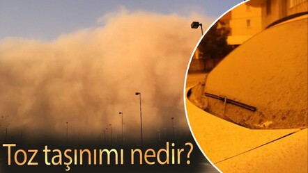 Toz taşınımı nedir? Birçok il için toz taşınımı uyarısı yapıldı - haberler