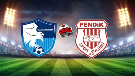 Erzurumspor Pendikspor maçı saat kaçta, hangi kanalda? Şifresiz canlı yayınlanacak - haberler