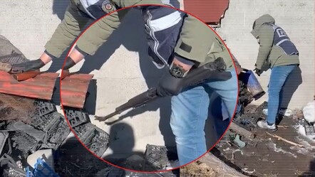 Hurdalıktan cephane çıktı! Uzun namlulu silahlarıyla yakayı ele verdiler - gundem
