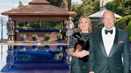 Merhum Mustafa Koç'un eşi Caroline Koç, Kandilli'deki evinin kapılarını ilk kez açtı! Lüks malikanede yok yok... - magazin