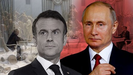 Rusya ile Fransa arasındaki gerilim tırmanıyor! Putin, Macron'a Napolyon'u hatırlattı - dunya