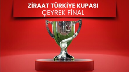 Türkiye Kupası çeyrek final tek maç mı? Ziraat Türkiye Kupası kura çekimi tamamlandı! - haberler