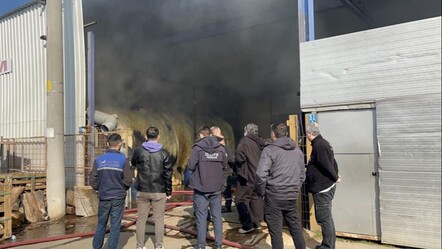 Tekirdağ'da sıcak saatler! Deneme testinde yangın çıktı - yasam