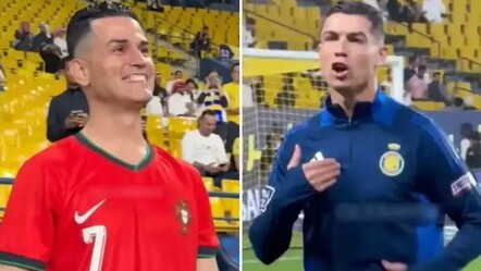 Cristiano Ronaldo 'Adanalı' versiyonu ile karşılaştı, tepkisi olay oldu - spor