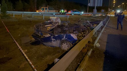 TEM'de feci kaza! Kağıt gibi ezilen araçta ağır bilanço - gundem