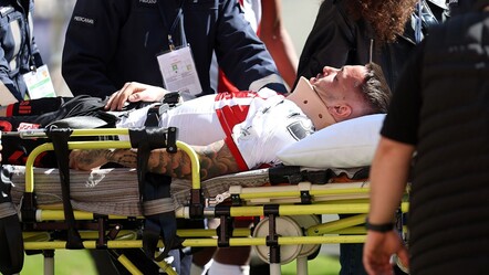 Süper Lig maçında korku dolu anlar! Önce Manaj sonra yerine oyuna giren Simic hastaneye kaldırıldı - haberler