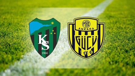 Kocaelispor Ankaragücü maçı saat kaçta, hangi kanalda? Şifresiz yayınlanacak maçı Yiğit Arslan yönetecek - haberler