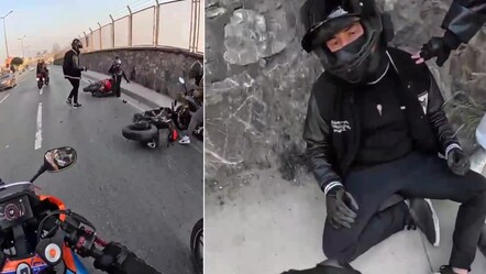 Trafikte sorumsuzluk kazayı getirdi! Seyir halindeyken böyle şakalaştılar - gundem