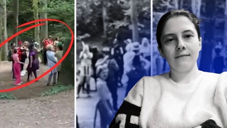 Ece Gürel'in bulunduğu ormanda tüyler ürperten görüntü! Terapi diyerek neler neler yapmışlar - ekonomi